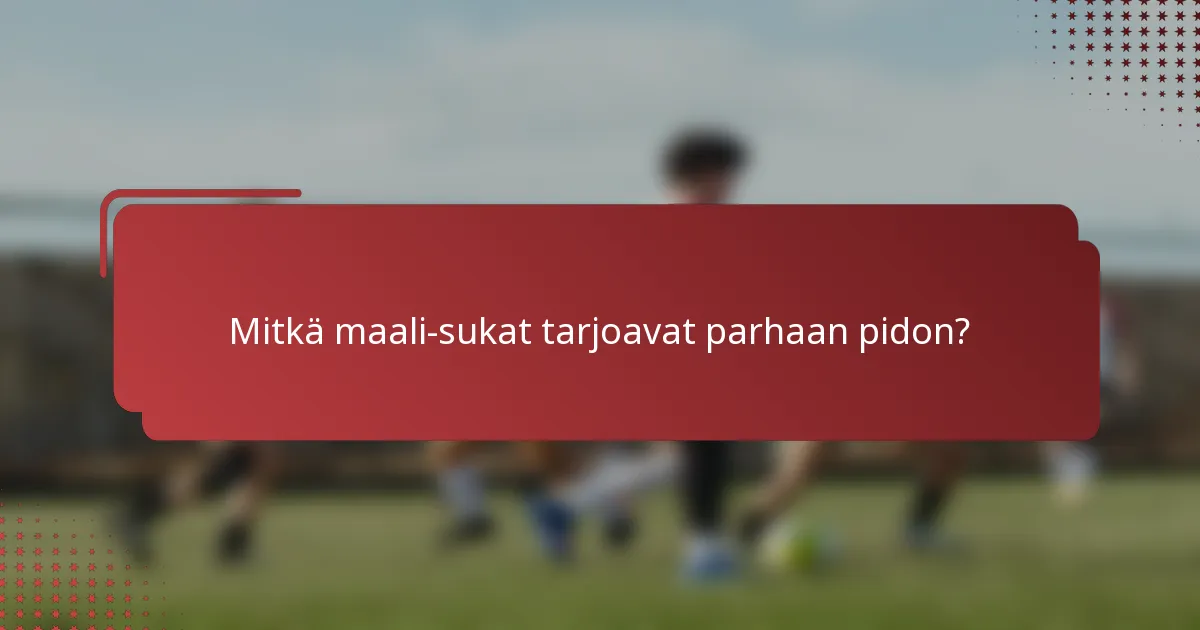 Mitkä maali-sukat tarjoavat parhaan pidon?